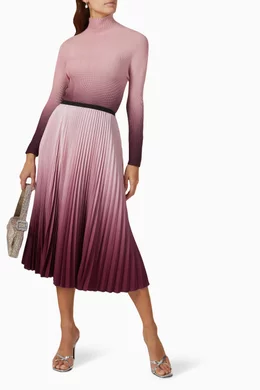 Buy Scarlet Sage Zadie Ombré Top & Skirt Set for WOMEN | Ounass Kuwait