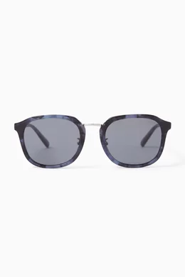 Coach sunglasses 2025 blue frame