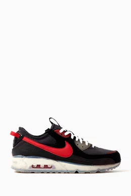 Buy Nike Grey Air Max Terrascape 90 Sneakers in Textile for Men in