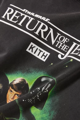 Buy Kith Black x Star Wars™ Luke Poster Vintage T-shirt in Cotton