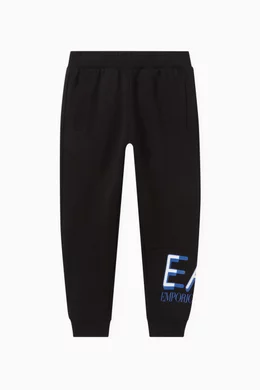 Emporio armani all over print track pants store
