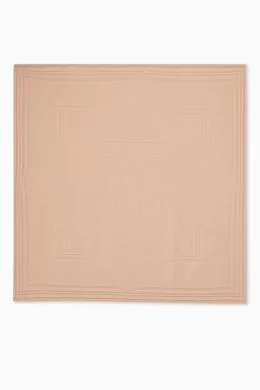 Burberry baby blanket top