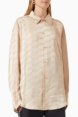 Balenciaga monogram shirt sale