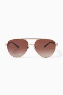 Bvlgari aviator sunglasses online
