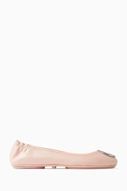 Pink tory burch hotsell flats
