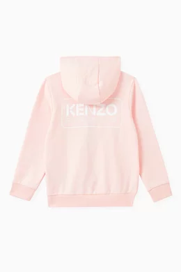 Kenzo pink hoodie hotsell