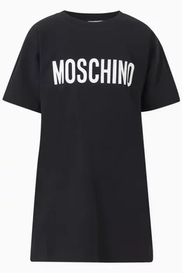 Moschino t 2025 shirt dress