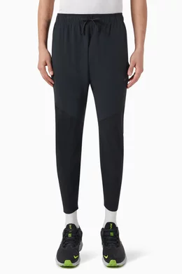 Buy Nike Black Dri FIT Running Division Phenom Pants for Men in
