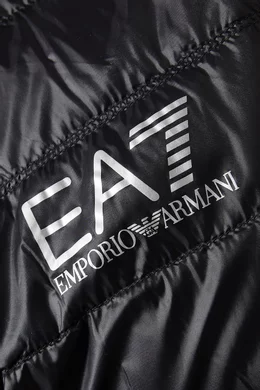 Buy Emporio Armani Black EA7 Train Core Down Jacket for Men Online Ounass Kuwait