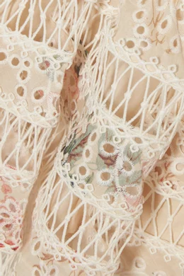 Zimmermann laelia flutter dress top