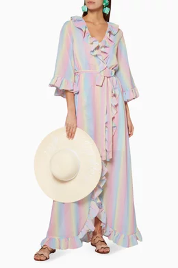 Mochi rainbow dress top