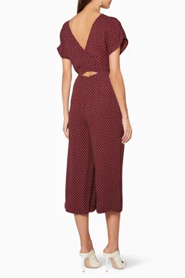 Whistles margot jumpsuit discount