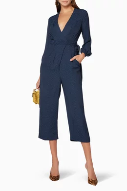 Whistles animal jacquard jumpsuit hot sale