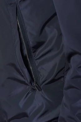 Reversible gg jacquard nylon bomber jacket clearance