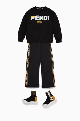 Clothing Fendi Mania Kids Buy Fendi Black Black Fendi Mania Fila - Main Image