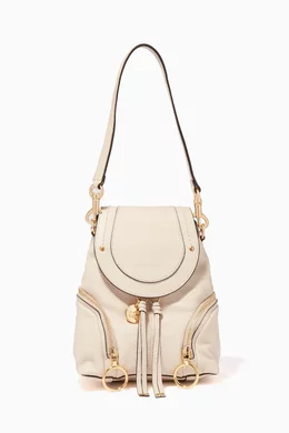 Small olga leather backpack deals