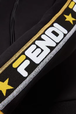Fendi logo track jacket shop