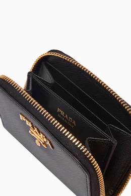 Prada saffiano leather coin purse hotsell