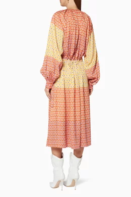 Daisy print stine dress deals