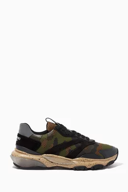 Buy Valentino Garavani Green Valentino Garavani Camouflage Bounce