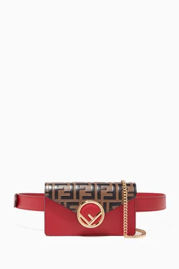 Fendi belt bag red online