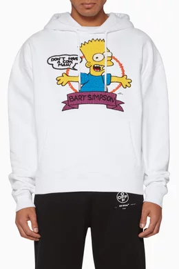 Bart simpson off white hoodie shop