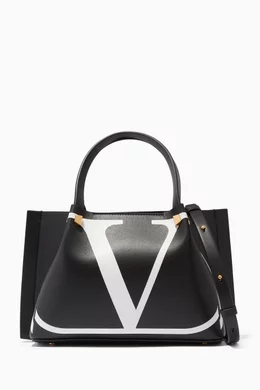 Valentino go logo escape tote clearance