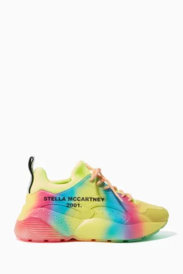 Buy Stella McCartney Multicolour Rainbow Lace-Up Eclypse