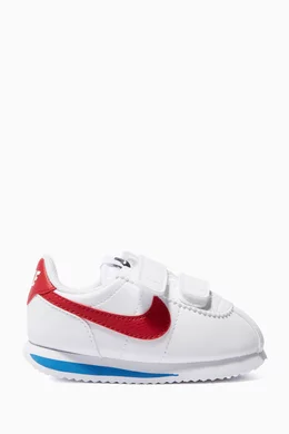 Buy Nike White Cortez Basic Sneakers for Baby Boys Online Ounass