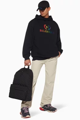 Deals Balenciaga Balenciaga Hoodie Rainbow Logo Buy Balenciaga