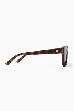 Buy Le Specs Brown Beautiful Stranger Sunglasses for Women  display picture 2