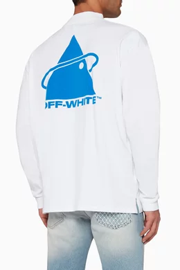 Off-White　オフホワイト　Triangle Planet　長袖Tシャツ Long Sleeve Off White Triangle Tee Buy Off-White White Triangle