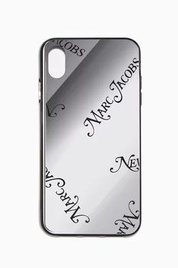 Buy Marc Jacobs Silver Logo-Print Iphone XS Max Case for Women