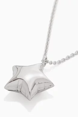 Buy Marc Jacobs Silver Silver Balloon Star Pendant Necklace