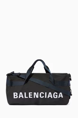 Buy Balenciaga Black Wheel Gym Bag for Men Online Ounass Kuwait