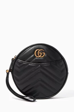 Buy Gucci Black GG Marmont Wristlet Wallet for Women Online