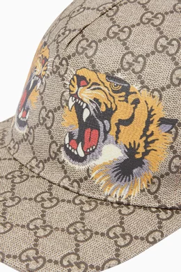Gucci hat with tiger deals