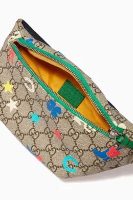 Buy Gucci Neutral GG Ranch Belt Bag for Girls Online Ounass Kuwait