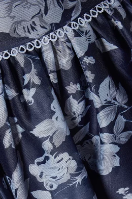 Buy Keepsake The Label Blue Halo Botanic Print Dress for Women