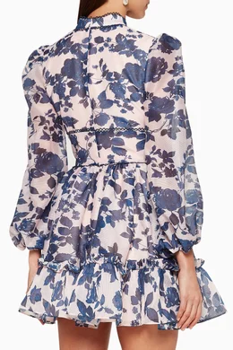 Buy Keepsake The Label Pink Halo Botanic Print Dress for Women Online Ounass Kuwait