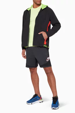 Nike reflective trim shorts top