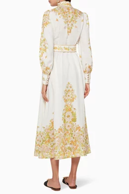 Buy Zimmermann Pink Super Eight Tubular Dress for Women Online | Ounass  Kuwait