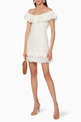 open lace back dress Peach Ribbed Knit Mini Dress