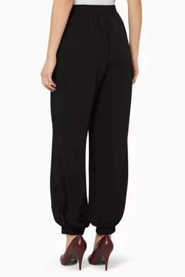 Buy Gucci Black High Waisted Harem Pants for Women Online Ounass Kuwait
