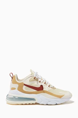Buy Nike Gold Air Max 270 React Sneakers for Women Online Ounass