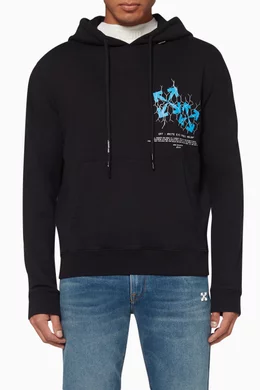 Off white fence arrow hoodie online