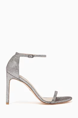 Stuart weitzman lame sandals hotsell
