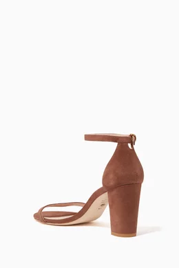 Stuart weitzman nearly nude suede online