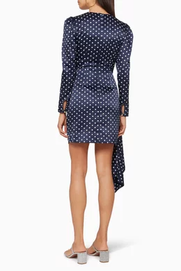 Buy Keepsake The Label Blue Foolish Polka Dot Mini Dress for Women Online |  Ounass Kuwait