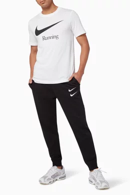 Buy Nike White Nike Dri-FIT Running T-Shirt for Men Online